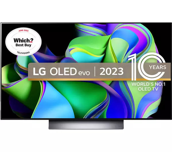 LG OLED65C34LA 65" Smart 4K Ultra HD HDR OLED TV with Amazon Alexa