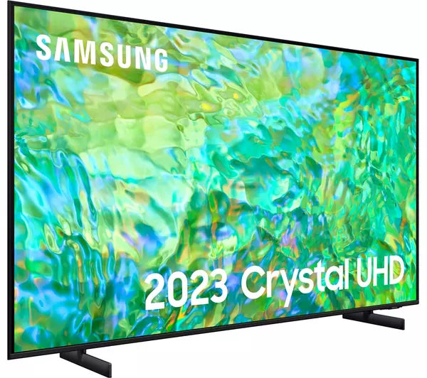 SAMSUNG CU8000 43 inch Crystal UHD Smart 4K HDR LED TV (2023) - UE43CU8000K