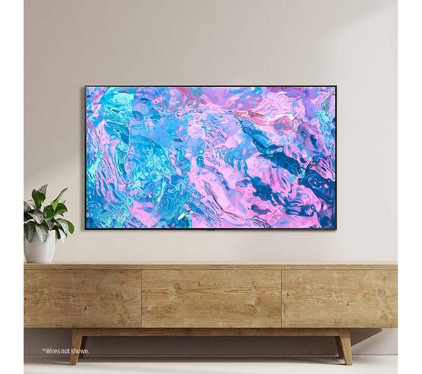 SAMSUNG CU7100 55 inch Smart 4K Ultra HD HDR LED TV (2023) - UE55CU7100