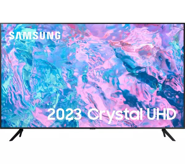 SAMSUNG CU7100 75 inch Smart 4K Ultra HD HDR LED TV (2023) - UE75CU7100