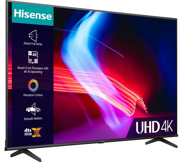 HISENSE 65A6KTUK 65" Smart 4K Ultra HD HDR LED TV with Amazon Alexa