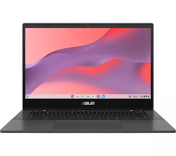 ASUS CM14 Flip 14" 2 in 1 Chromebook - MediaTek Kompanio 520, 128 GB eMMC, Grey