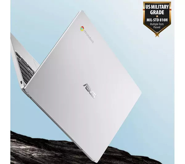 ASUS CX1 15.6" Chromebook - Intel® Celeron®, 128 GB eMMC, Silver