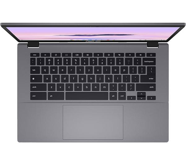 ASUS CX34 14" Chromebook Plus - Intel® Core™ i3, 256 GB UFS, Grey