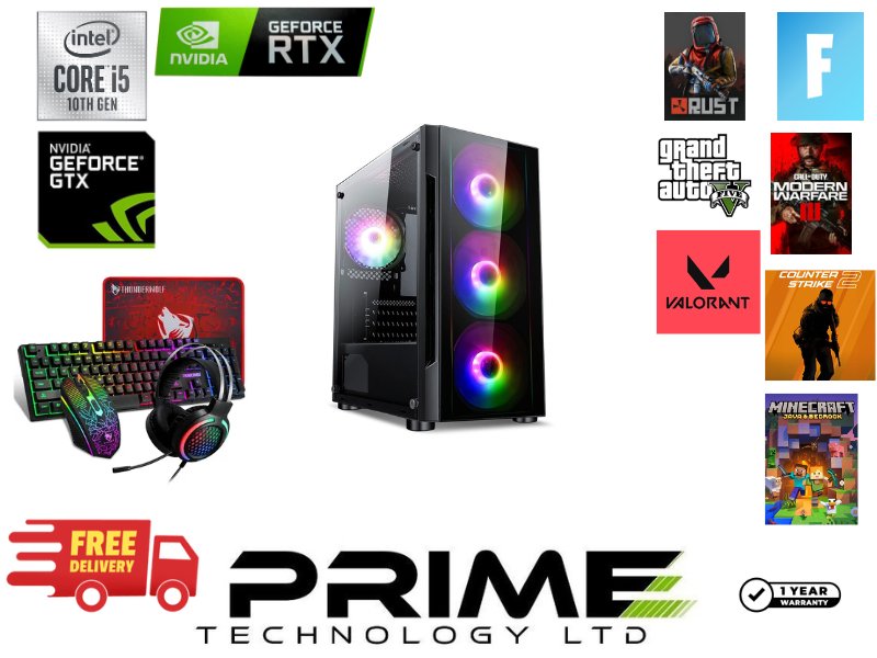 Gaming Pc Entry Level ,Core I5 6th Gen, SSD, GTX 1060