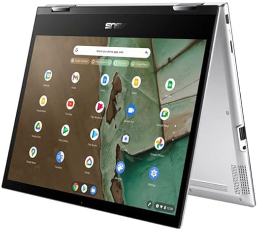 ASUS Flip CM3200FM 12" 2 in 1 Chromebook (REFUBRISHED) - MediaTek Kompanio 8192 2.2GHz Processor 4GB RAM 64GB eMMC