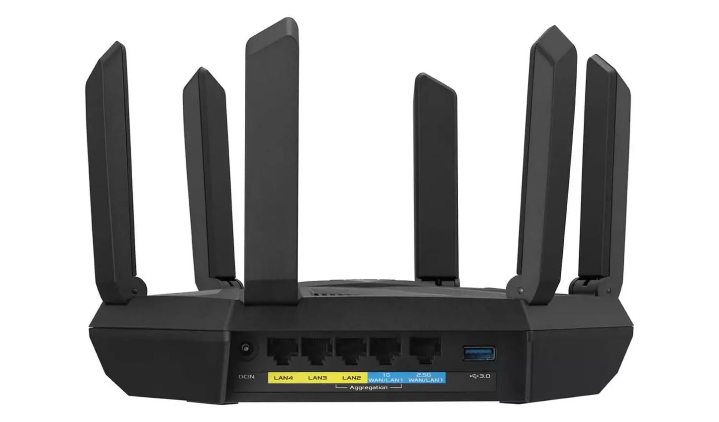 ASUS RT-AXE7800 Tri Band Wi-Fi 6E Gaming Router