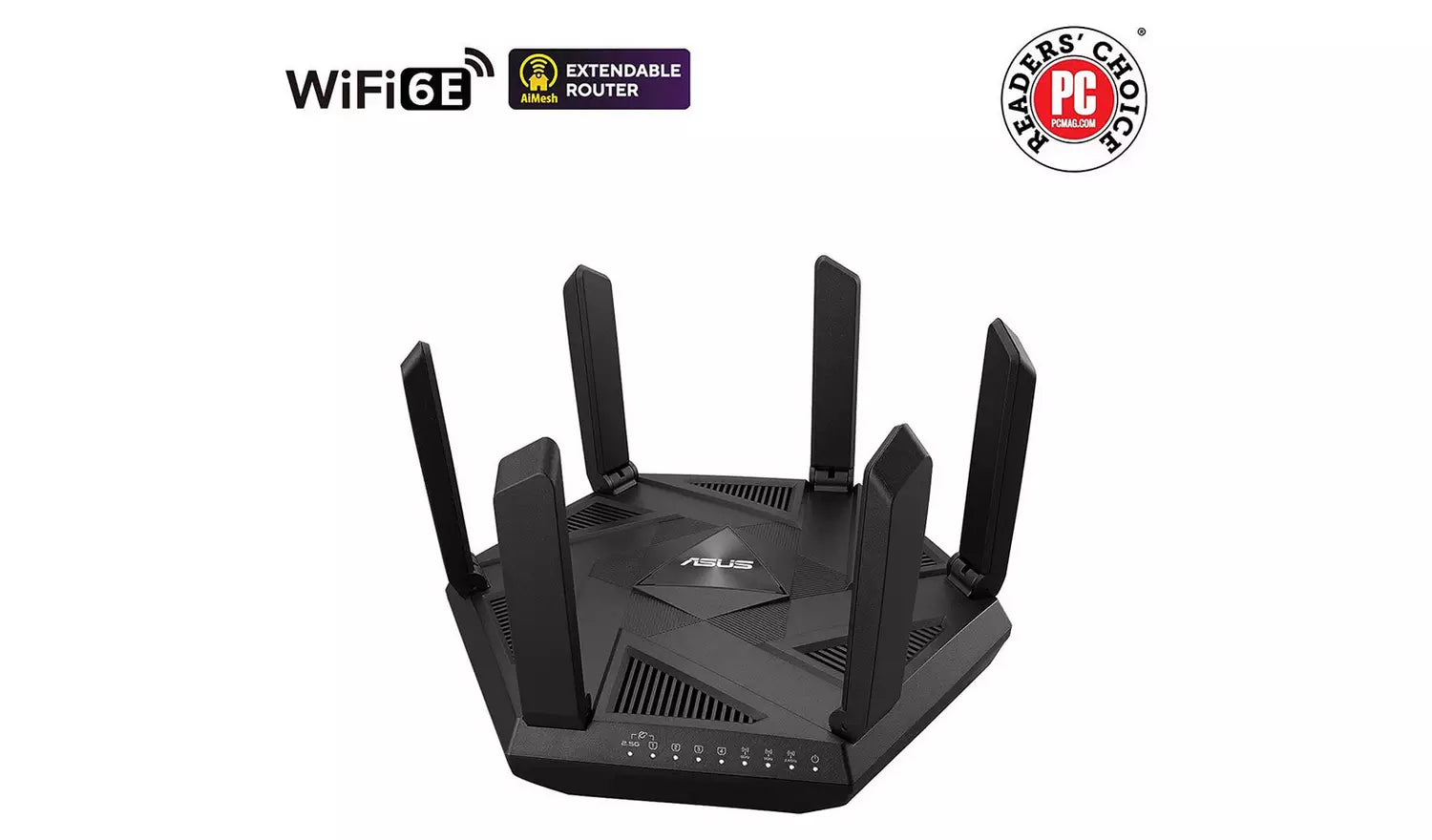 ASUS RT-AXE7800 Tri Band Wi-Fi 6E Gaming Router