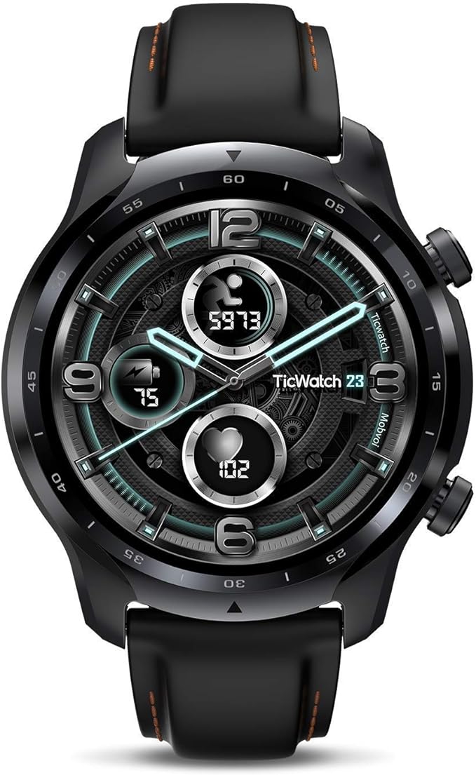 Ticwatch Pro 3 GPS Smart Watch Men's Wear OS Qualcomm Snapdragon