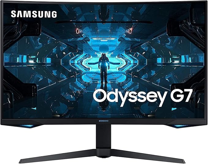 Samsung Odyssey G7 27" 1000R Curved Gaming Monitor - 240Hz