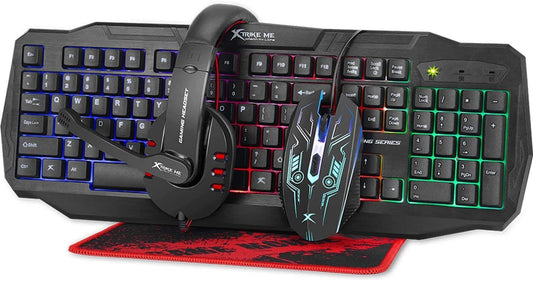 Xtrike Me 4 in 1 (Keyboard, Mouse & Headset) Gaming Suit- CM-406